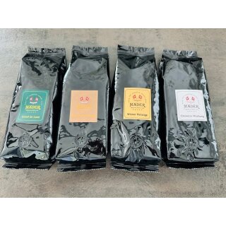 TESTPAKET 100% Arabica, 4 x 250g